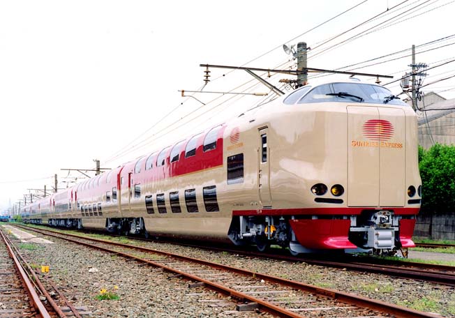 ○ JR東海285系寝台特急電車「サンライズエクスプレス」