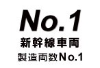 新幹線総製作両数No.1