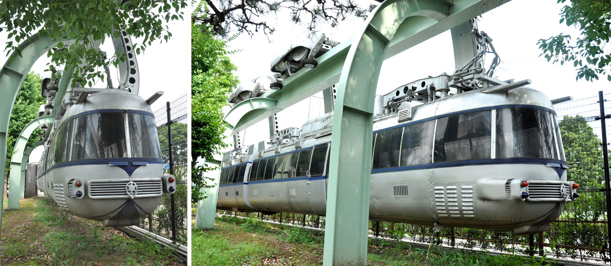 豊川製作所 メモリアル車両広場 上野動物園 モノレール